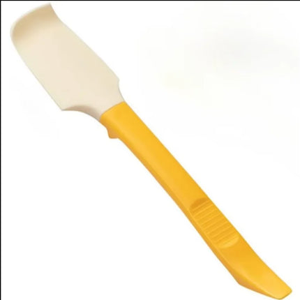 Silicone Jam Spatula with Can Opener End Multi Purpose Spreaders for Jar Peanut Butter Jelly Chocolate Spreader Mixing Scraper