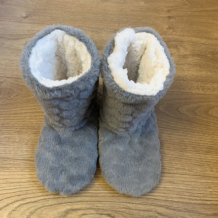 2026 Winter Adult Thick Warm Floor Shoes High Tube Non-Slip Indoor Cotton Shoes Plush Home Slippers Men And Women