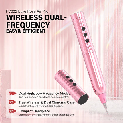 FAMISOO Professional Permanent Makeup Machine Kit With 12pcs Needles Wireless Tattoo Machine For Brows Lip Eyeliner SMP Tattoo