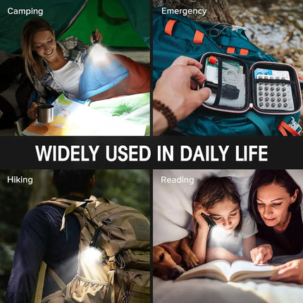Ultra-bright  Rechargeable LED Pen Clip Mini Flashlight Handheld Torch Portable Waterproof Lamp for Nigh Work Emergency Camping