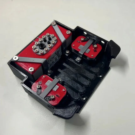 Applicable to 1/10 VANQUISH H10 OPTIC rear beds with Simulation of fuel tank and battery decoration