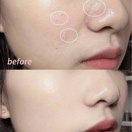3-In-1 Air Cushion Compact Cream Hydrated High Coverage Foundation Natural Isolate Brighten Concealer BB Cream KoreanMakeup Base