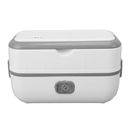 Portable Electric Lunch Box Stainless Steel Liner Heated Bento Box For Home Dorm Travel Outdoor 0.5L