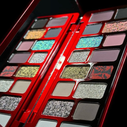 Qianyan Cheeryep 16 Color Eyeshadow Palette Glitter Chamelon Matte Pearlescent Flash Plate Cowherd Sequins