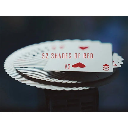 52 SHADES OF RED V3 Gimmicks By Shin Lim Card Close Up Magic Props Accessories Magic Tricks Professional Magic Magia Magician