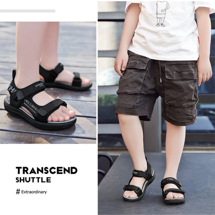 2026 Summer Kids Sandals Breathable Boys Sandals Soft Comfortable Children's Shoes Outdoor Beach Girls Lightweight Slippers