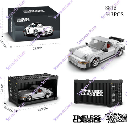 MOC PB8801-8849 Technical Speed Car MX5 Racing Car Model Camper Container Building Block Brick Assembly Toys Kids Xmas Gift