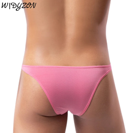 Mesh Men Underwear Sexy Men Briefs Underwear Thin Breathable Bikini Men Jockstrap Cuecas Penis Pouch Briefs Men Sissy Panties