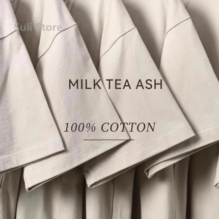 100% Cotton T Shirts Unisex 450G High Quality White T-shirts Tee Shirts Summer Blank Tshirt For Men Camisetas Para Hombre