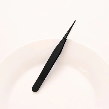 Macaroon Nail Art Decor Eyelashes Tweezers Tweezer Scrapbook Sticker Tapes Picking Stainless Clips DIY False Eyelashes Tools