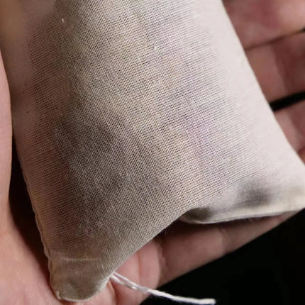 5 PC Cotton Muslin Drawstring Bag For Home Brew Wine Beer Sieve Juice Vegetable Coffee Filter Cooking Herbs Tea Gift Packaging