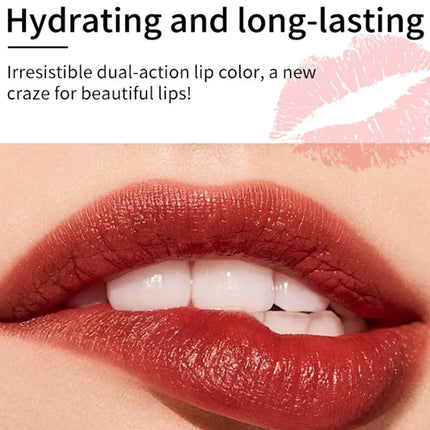 Long Lasting  Lipstick VIBELY winter Moisturizing Changing 3 colors Lip Balm Natural Aloe Vera for Women Color-Shifting Makeup