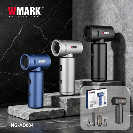 WMARK Vacuum Cleaner Professional Metal Air Duster 100000RPM Brushless Hair Care Appliance 2 IN 1 Adjustable Vacuum Fan NG-AD004