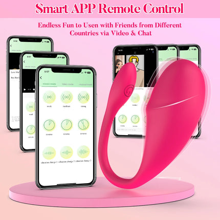 Wireless Vibrating Egg Remote Panties Vibrator App Control G Spot Dildo Vagina Massager Bluetooth Clitoris Sex Toys For Women 18