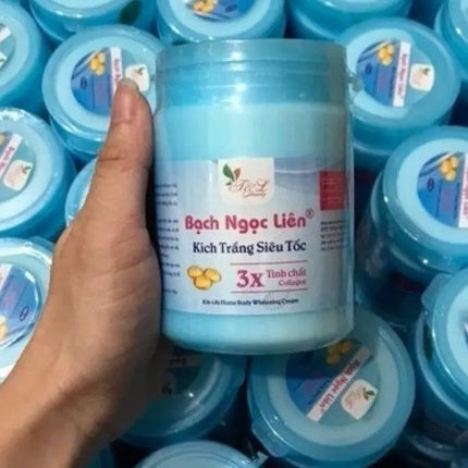kem trang body bach lien Bach Lien Whitening Body Cream - Nourishing Moisturizer for Smooth Glowing Skin