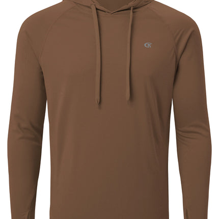 Summer Men Fishing Shirts Cooling Hoodie Men's Long Sleeve UPF 50+ Rash Guard Hoodie Tracksuit Running Hiking Jogger Shirt
