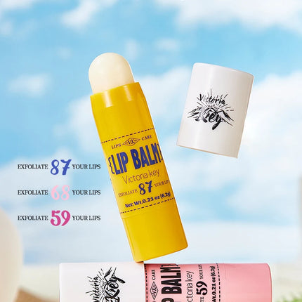 Moisturizing Lip Balm with Plant Extracts - Nourish & Exfoliate Lips Anytime, Anywhere