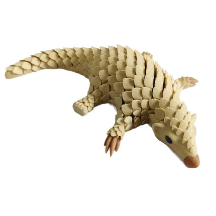 Creative 3D Printed Toys Movable Pangolin Home Ornaments Exquisite And Lovely Desk Accessories Home Office Decoration Small Gift