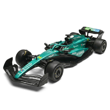 1:24 2024 F1 AMR24 #14 Fernando Alonso Racing Car Model Aramco Team Diecast Alloy Car Model Collectible Gift Toy