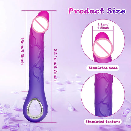 10 Modes Vagina Dildo Vibrator for Women G-Spot Vibrator Clitoris Nipples Stimulator Female Masturbator Adult Sex Toy for Women
