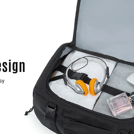 LIGHT FLIGHT Travel Backpack for Men TSA Large Airplane Cabin Backpack Lightweight Waterproof Laptop Backpack Urban Style