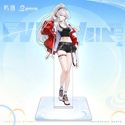 Wuthering Waves 2nd Anniversary Celebration Acrylic Stand Aemeath Denia LUUK HERSSEN Hiyuki Figure Stand Keychain Badge for Fans