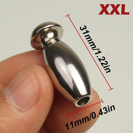 Stainless Steel Penis Plug,Hollow Urethral Catheter Rod,Metal Urethra Dilator Sounds Sounding,Sex Toys for Men