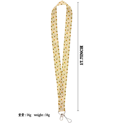 100 Designs Cute Art Lanyard for Keys Chain Badge Holder ID Credit Card Pass Hang Rope Lariat Mobile Phone Charm Accessories