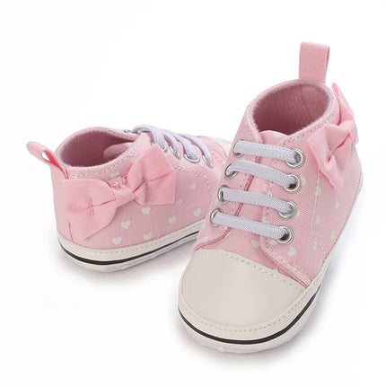 Spring and Autumn Pink Series Hot Selling Children's Shoes Baby Shoes Soft soled Anti slip Baby Shoes Newborn Baby Step Shoes