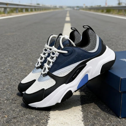 2026 Men's Casual Leather Sports Shoes B22 Cross-Laced Design High-End Feel Comfortable Breathable for Summer Season