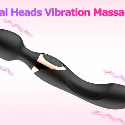 2025 power 10 speed Big Vibration for Women Dual Heads Vibration AV Wand Body Massager Sex Toy For Woman Female Sex Products