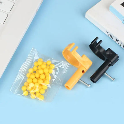 Ring  boy fingertip decompression artifact pocket MINI can be pressed to fire children's toy