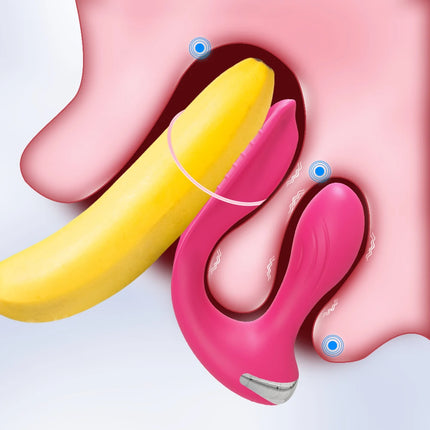 2 in 1 Sex Toys Anal Plug Penetration Vagina Vibrator Masturbation Tools for Couple Anal Masturbator Butt Plug Vibrating 18