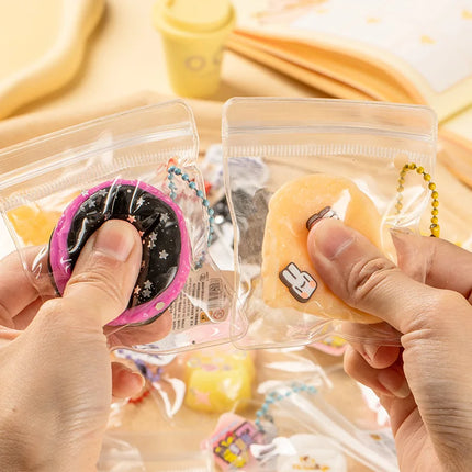 Fun Mochi Squishy Stress Toys Food Squishy Taba Squeeze Soft Anti-Stress Toy Stress Ball Pendant Key Chain Blind Bag Gift
