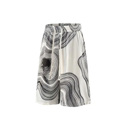 2026 Summer Cool Plus-Size Men's Casual Fashion Quick-Dry Beach Shorts