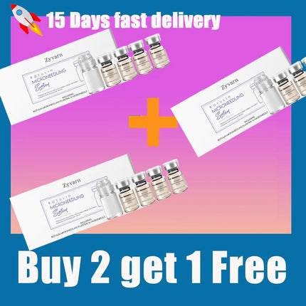 Anti AGE Korean Aesthetics Laboratory New Generation Microcrystalline Essence Beauty and Skincare Renewal 4*5ML with Roller Tool