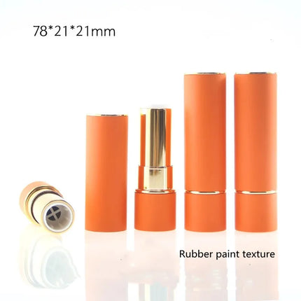 10/30/50pcs Round Aluminum Lipstick Tube Empty Lip Balm Tube 12.1mm Metal Aluminum Lipstick Shell Package Beauty Makeup Tool