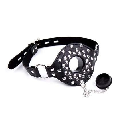 BDSM Mouth Gag Sex Adlut Toys Dog Piss Slave Sex Toy Water Spice Collar Red Plug with Tack Tack Horse Harness Mouth Hopper