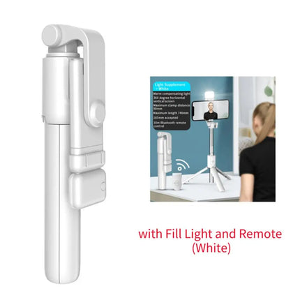 Phone holder Selfie Stick Wireless Tripod Stand Bluetooth Remote Extendable Tripod for iPhone Mobile Phone Tiktok Live Streaming