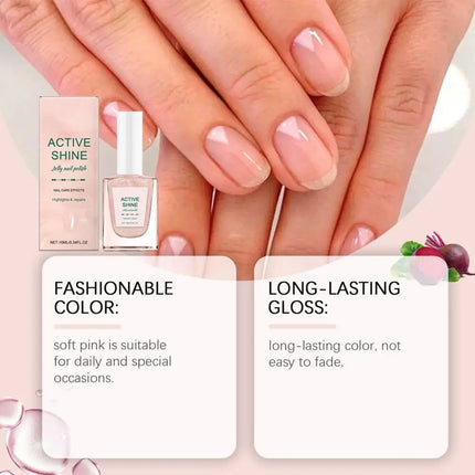 10ml Jelly gel polish Ultra-Shiny 2 in 1 Nude Gel Polish Jelly Amber Gel Nail Polish for Girls Women Quick Dry Nail Strengthener