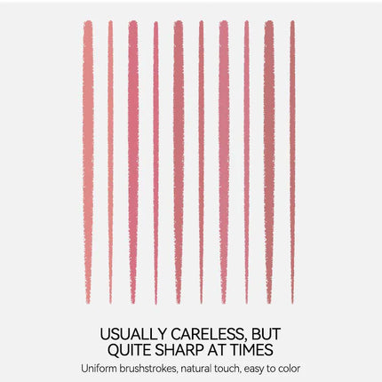 HERORANGE Dual-Ended Lip Liner & Velvet Matte Lipstick - Precision Lip Contouring with Soft Misty Finish