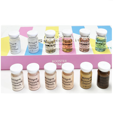 8ml Stayve BB Cream Hyaluronic Acid Facial Glow Serum Ampoule Essence Peptide Moisturizing Foundation Skin Rejuvenation Care
