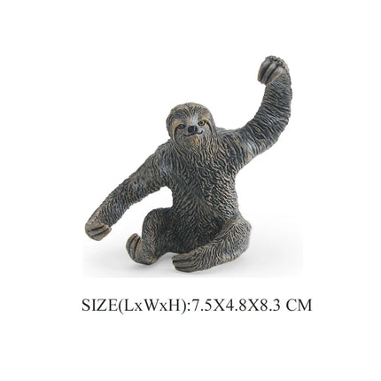Realistic Forest Wild Animal Capybara Beaver Badger Wolverine Raccoon Meerkat Badger Model Figure Collector Toys for Kids