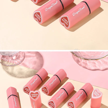 Love Multi-Color Moisturizing Niche Non-Stick Cup Not Easy to Fade Long-Lasting Color Lipstick Matte Lip Gloss