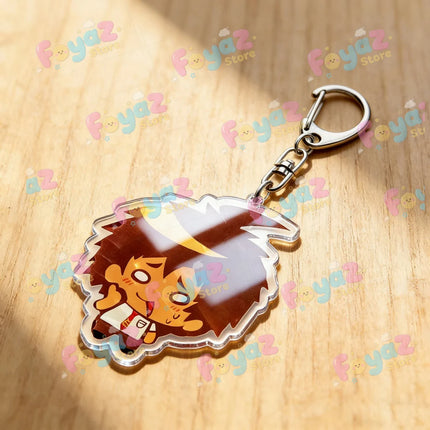 SUPER DANGANRONPA 2 Cartoon Chibi Keychain Accessories Bag Movie Keyrings Jewelry Manga Game Fans Gifts