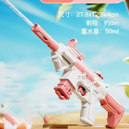 Summer Water Gun M416 Manual Pistol High-pressure Automatic Shooting Water Gun Beach Toy for Kid Children Boys Girls
