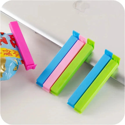 10-50Pcs Portable Kitchen Storage Food Snack Seal Sealing Bag Clips Sealer Clamp Plastic Tool Kitchen Accessories Bag Clip