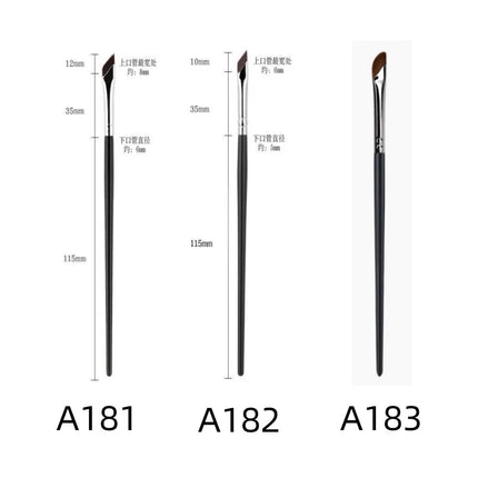 Upgrade Blade Eyeliner Brush Ultra Thin Fine Angle Flat Eyebrow Brush Liner Brow Place Makeup Brush Precise Detail Brush