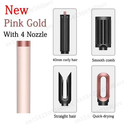 SenCiciMen X19 Hair Styler Curling Iron Hot Air Brush Curling Barrel Hair Dryer Salon Professional Curly Straight Hair Styler