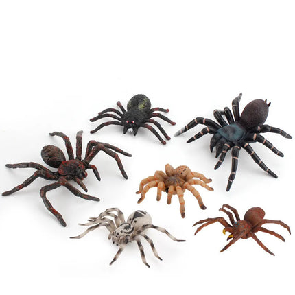 Simulation Animal Model 10cm Large Fake Spider Tarantula Black Spider Fun Halloween Prank Horror Props Children Novelty Toy